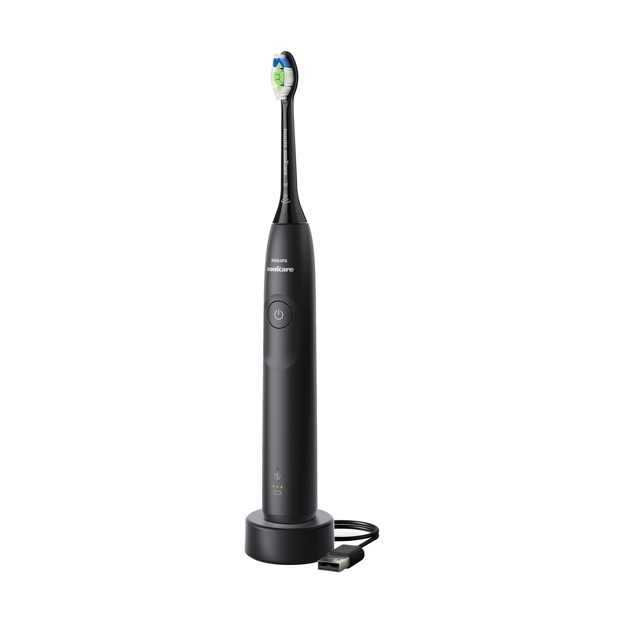 Електрична зубна щітка PHILIPS Sonicare серії 5300 HX7101/01 Чорна, 1 шт