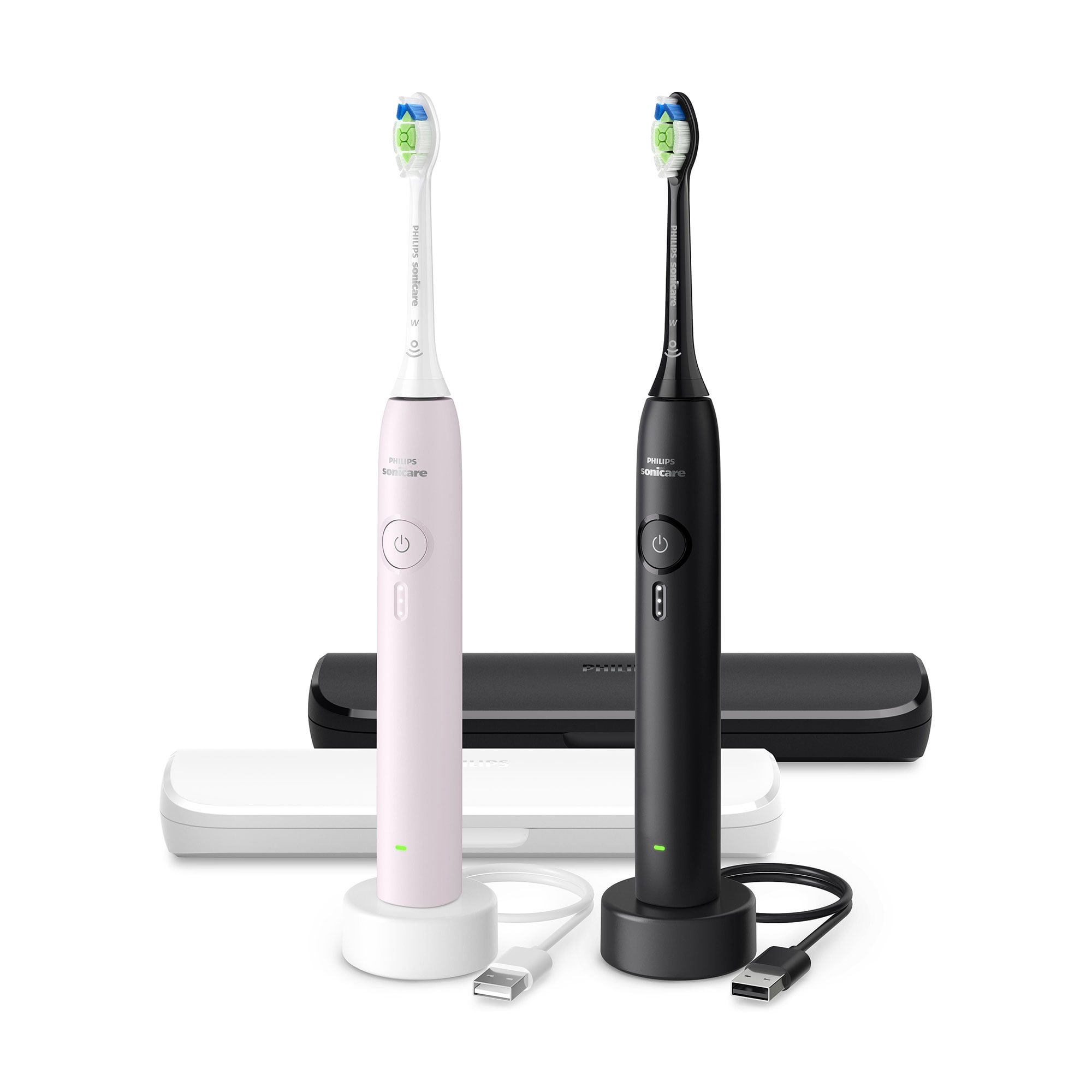Набір електричних зубних щіток PHILIPS Sonicare HX4072/42 серії 3100, 2 шт